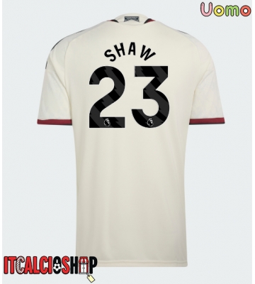Manchester United Luke Shaw #23 Terza Maglia 2026-27 Manica Corta